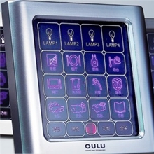 供应欧璐西安浮球开关智能家居别墅系列智能灯光控制开关家用开关