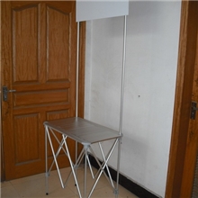 广东促销台厂家批发优质全铝合金折叠拉网式促销台，全国最低价