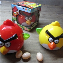 【乐美玩具】伙拼电动万向下蛋愤怒的小鸟带灯光音乐电动批发
