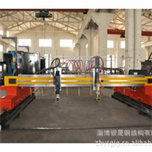 供应H型钢生产线之等离子直条火焰切割机（图）