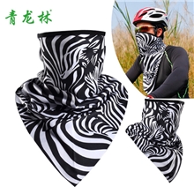 青龙林独角巾骑行运动户外护脸骑行防晒头巾面巾青龙林专利产品