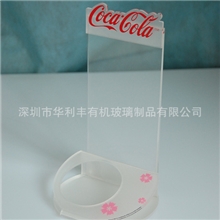 亚克力小展示架桌面展示架酒类展示架啤酒展示架啤酒陈列架