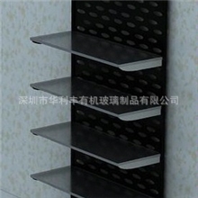 供应定做有机玻璃货架亚克力展示架产品展示架多层陈列架