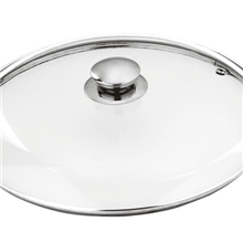 供应锅盖比萨锅盖钢化玻璃盖40cm