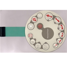 供应PVC面板磨砂PVC薄膜开关面板