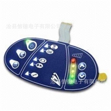 供应发光型薄膜开关,LED薄膜开关,PCB薄膜开关