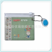 塑料pvc彩印拉链袋，文具袋