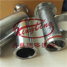 厂家直销卫生级Y型过滤器，快装过滤器，不锈钢Y过滤器