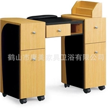 厂家直销美甲三聚氰胺修甲台、指甲桌N036