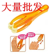 手指按摩器瘦手指弹力滚轮按摩器手关节迷你按摩棒7558