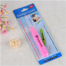 带灯发光防滑手柄耳勺耳挖洁耳器手电挖耳勺发光耳勺0.016