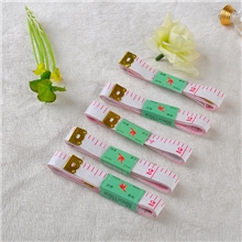 厂家直供塑料软皮尺皮尺量衣尺1.5m小皮尺（2头有铁头)