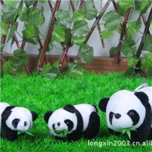 厂家定制毛绒玩具公仔毛绒玩偶加工礼品娃娃生产熊猫定做