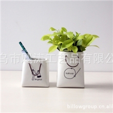 爆款厂家直销日韩清新zakka陶瓷纸袋手袋收纳袋新奇特创意