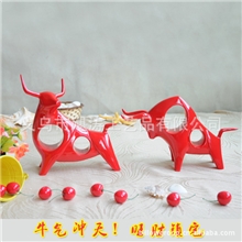 斗牛摆件牛气冲天招财旺宅送客户礼物新宅装修浙江义乌家饰
