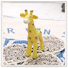 zakka杂货仰望天空之神秘长颈鹿可爱桌面摆件生日礼品创意礼物