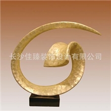 家居装饰时尚雕塑贝壳装饰品镶嵌艺术雕塑抽象艺术摆件