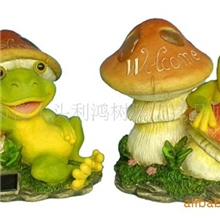 【力鸿工艺品】2013最新环保太阳能欢迎蛙摆件欢迎来电咨询