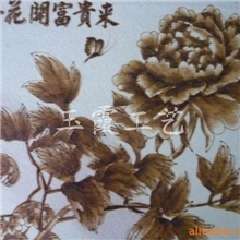 供应羊毛毡烙画纯手工制作火烧画古朴典雅可定制图案