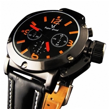 男士个性时尚手表大表盘男士石英手表欧美热卖装饰男表5203