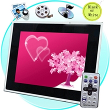 厂家批发17寸/19寸数码相框电子相框广告机展示屏网络广告机WIFI