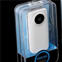 批发移动电源透明盒电源水晶盒塑料透明盒电源包装盒水晶盒