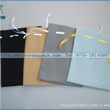 大量低价生产束绳耳机袋绒布包装袋