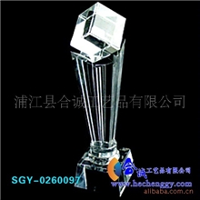 供应高档水晶工艺品水晶奖杯水晶礼品