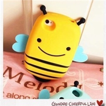 韩国最新款iphone5手机壳子苹果4s外壳保护套可爱小蜜蜂硅胶套