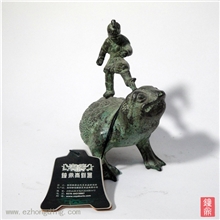 【钟鼎推荐】商务礼品摆件刘海戏蟾