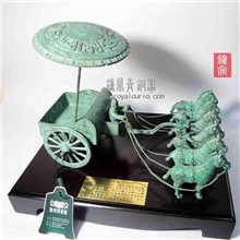 【钟鼎推荐】东周瑰宝，举世无双高端商务礼品&mdash;&mdash;天子驾六