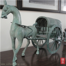 青铜器|仿古青铜器工艺品|高档礼品|商务馈赠|铜车马（大）