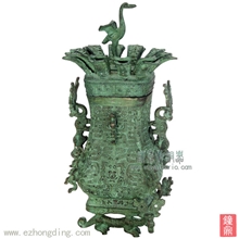 【钟鼎推荐】国家外交部指定外事礼品、文化礼品莲鹤方壶