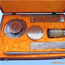 钛工艺品/文房四宝（笔筒、墨盒、镇尺、笔架）