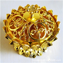 厂家批发莲花香炉纯铜香炉熏香炉檀香炉佛具香炉香薰炉摆件