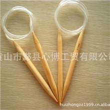 编织工具毛衣针辉忠炭化循环针炭化竹环形针长80cm18副