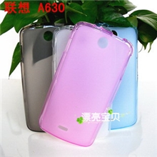 现货供应联想A630布丁套手机磨砂保护套A630清水软胶套