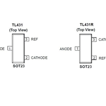 高质量稳压IC基准源IC贴片TL431，SOT-23,0.5%