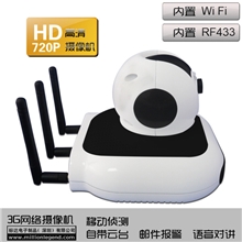 网络监控摄像机高清监控摄像机3GCamear720P摄像机（双色）