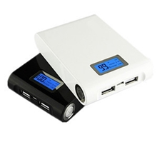 【工厂直销】顺意安AKQ-E超大容量移动电源带夜视液晶屏显LED灯