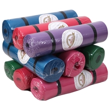 环保瑜伽垫10mm仰卧起坐垫加厚加长瑜伽垫批发三件套