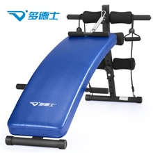 多德士仰卧板运动健身器材仰卧起坐腹肌板104D家用送光盘