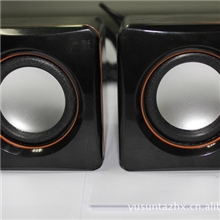 供应2012最新款式US电脑音响2.0音响，迷你音响笔记本音响