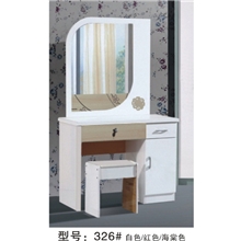厂家直销优质三聚氰胺梳家具卧室梳妆台化妆台系列白色梳妆实木