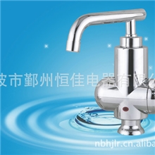 (厂家批发)金属质感3C认证灵锐快速电热水龙头热水器