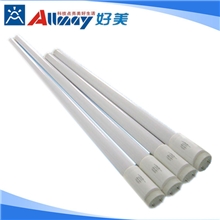 深圳直销0.6米T8乳白罩2835灯珠18W双亮度节能雷达感应LED日光灯