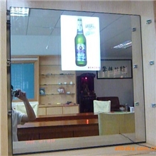 【特别推荐】供应镜面透视媒体钢化玻璃镜面透视媒体