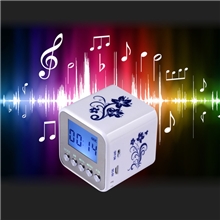 厂家直销带屏显示插卡音箱迷你音箱插卡音箱FM/MP3/MP4音箱