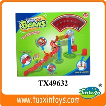厂家直销热卖气动轨道跳豆魔豆疯狂筋豆益智玩具竞技玩具