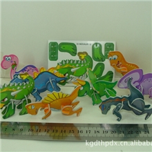 最新款DIY赠品小玩具,自装小玩具,智力拼装八款恐龙